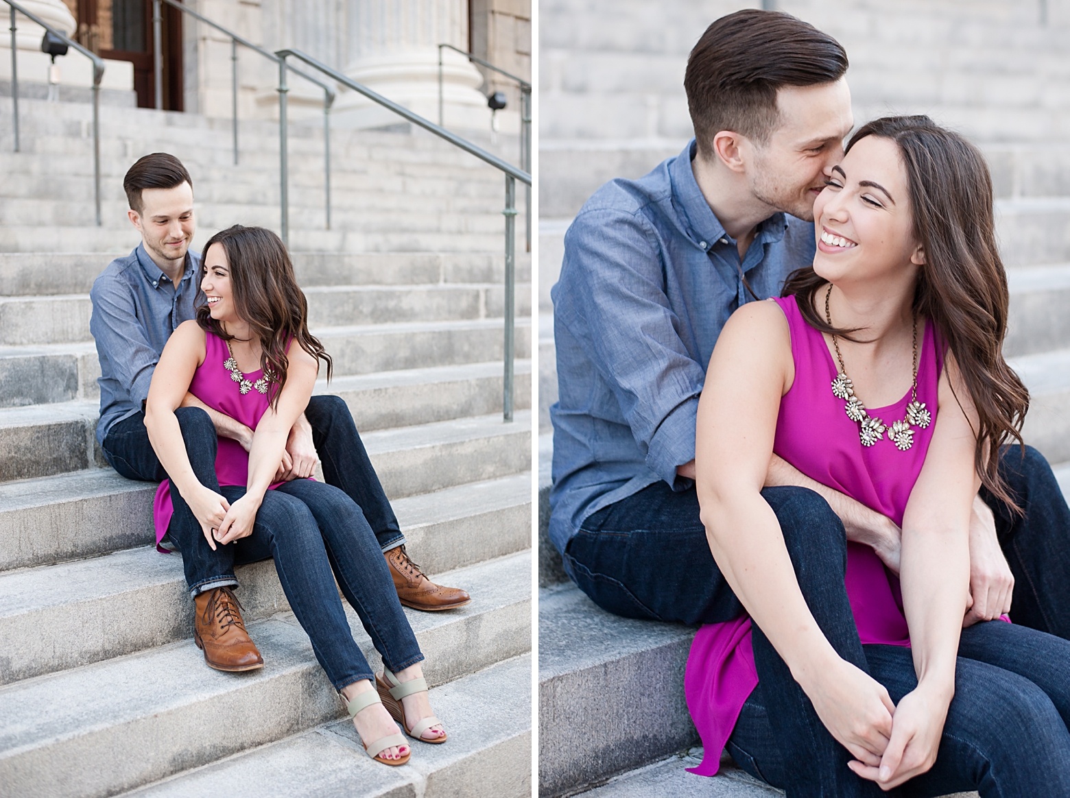 Downtown Tampa Engagement Photography