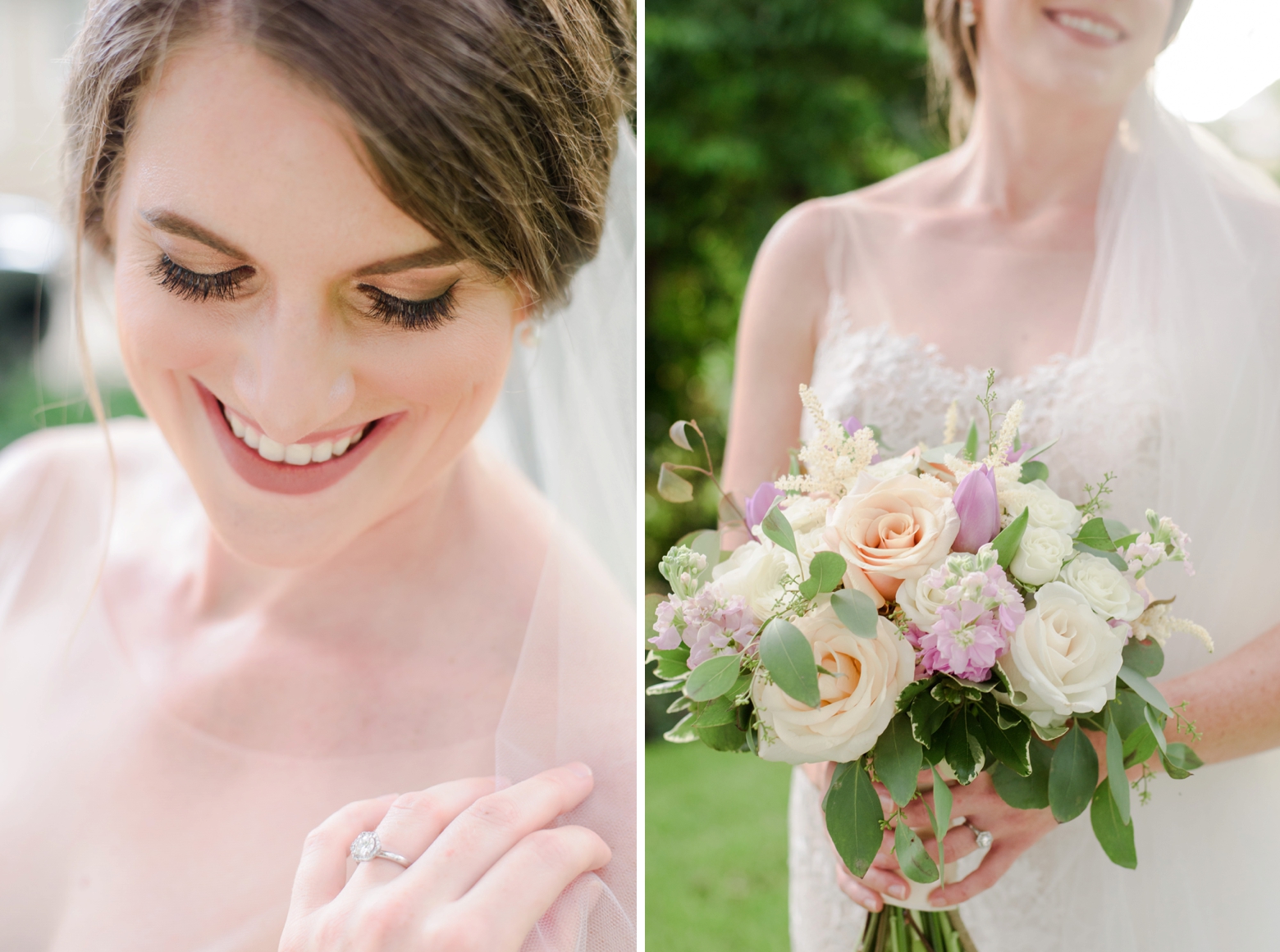 Detail shot of bride and her timeless wedding day by Tampa makeup artist Kyle Lynn Weddings