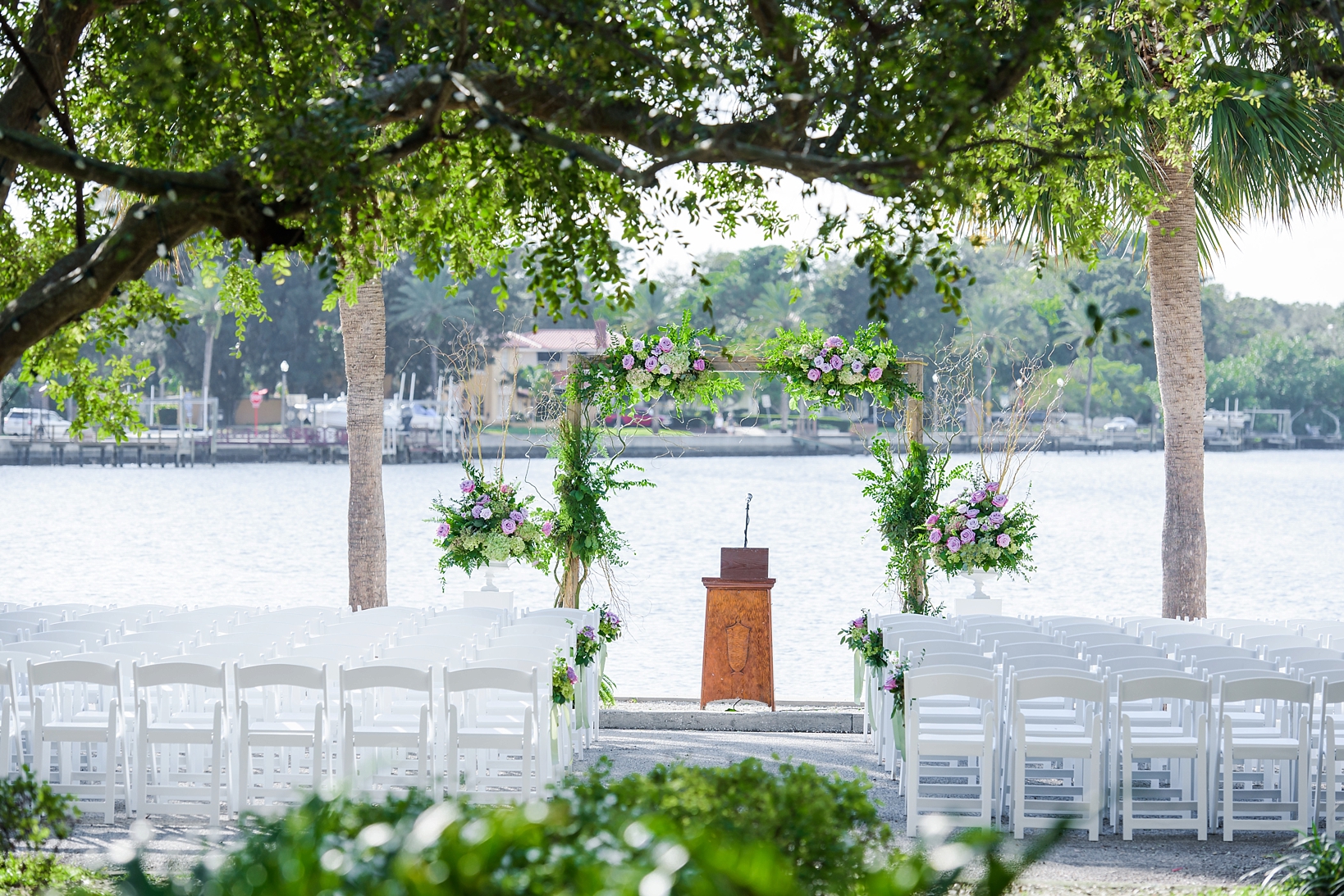 The wedding ceremony by Sarah & Ben Photography