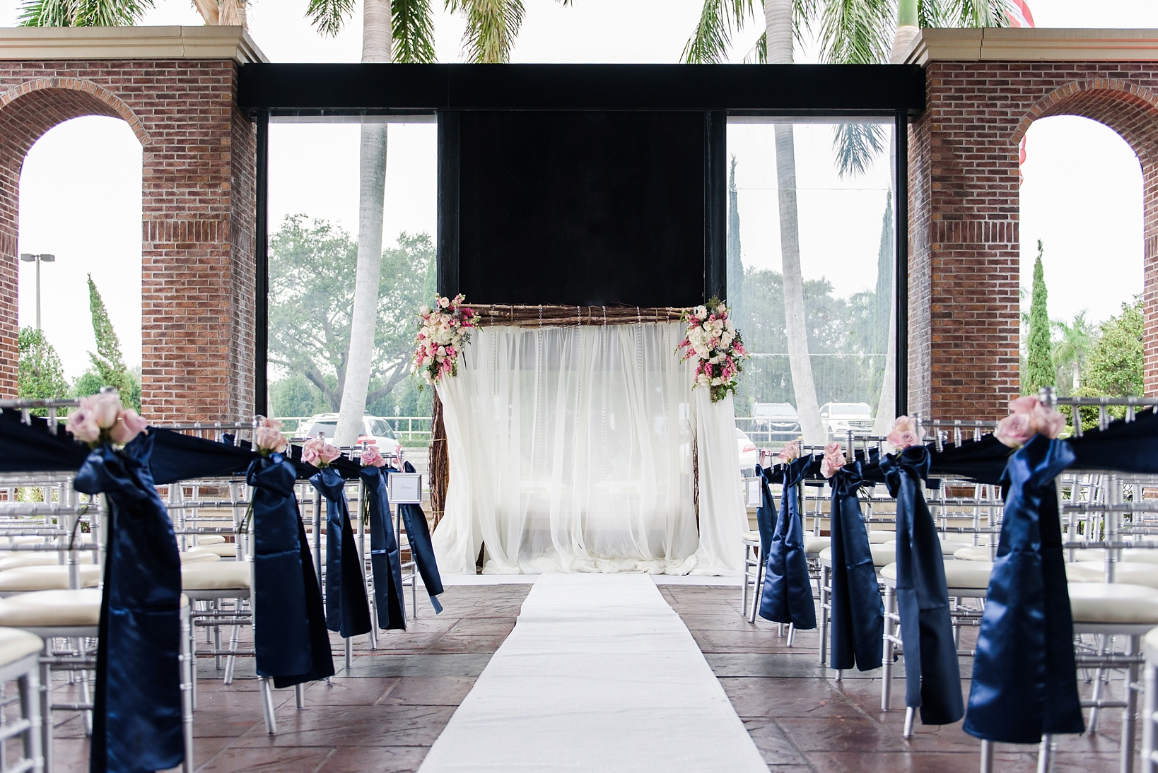Ceremony space at the T. Pepin Hospitality Centre in Tampa, FL
