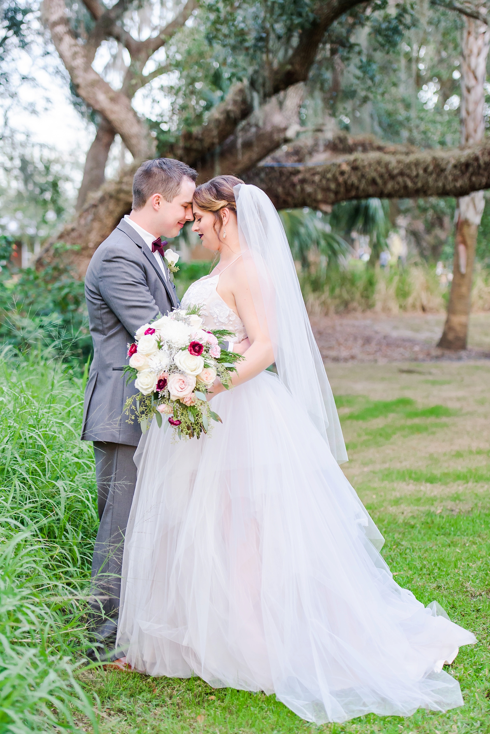 Bride and Groom in a rustic ranch setting