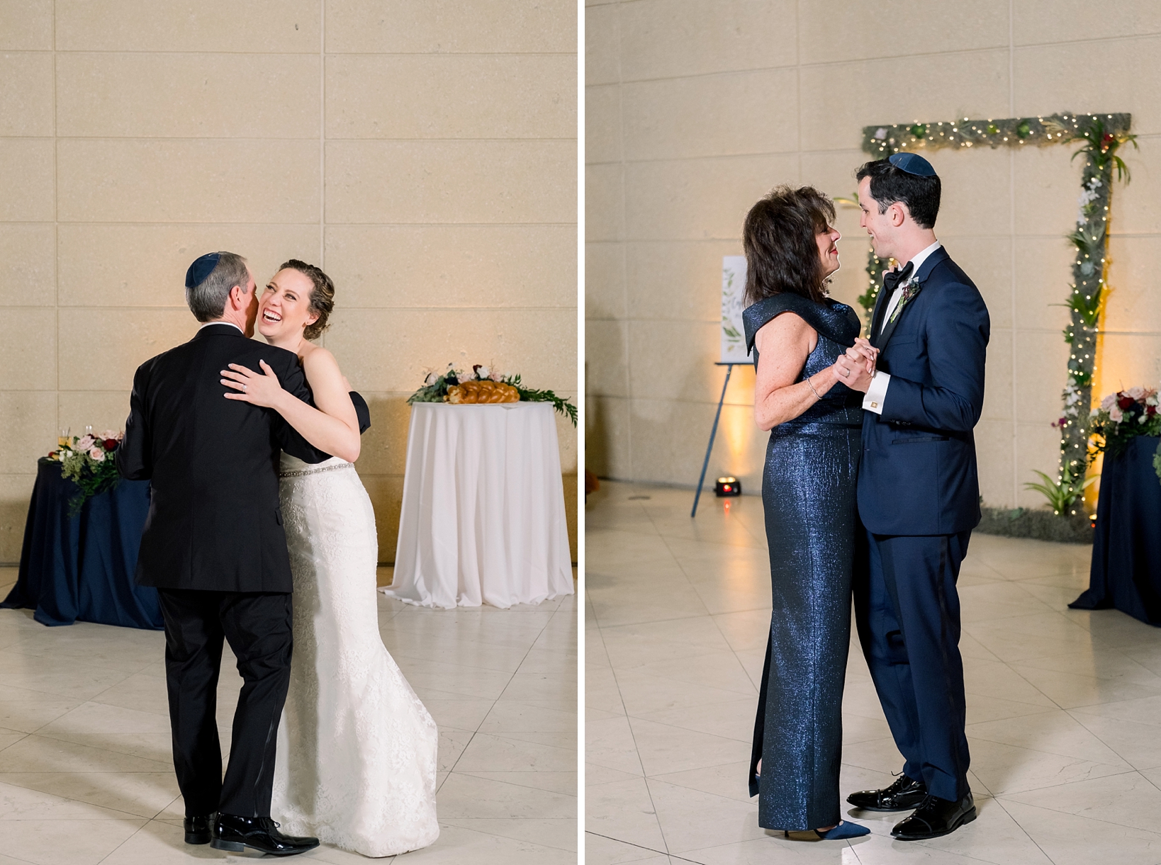 The parent dances at the Museum of fine arts in St. pete, FL by Sarah & Ben Photography